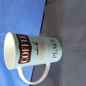 Maxwell Williams Coffee Mug.   COFFEE makes the WORLD a better PLACE.